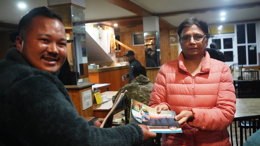 ४४ औँ पर्यटन दिवश : सन्दकपुरमा पर्यटन व्यवसायी र पर्यटकसँग अन्तरक्रिया(फोटो फिचर)