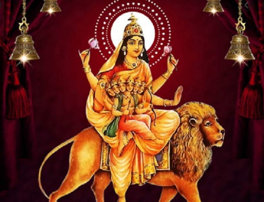 दुर्गा पक्षको पाँचौँ दिन : स्कन्दमाताको पूजा आराधना गरिँदै