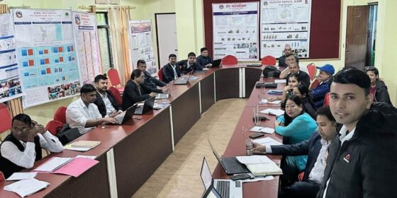 स्वास्थ्य मुल्यांकनमा रोङ गाउँपालिका पहिलो