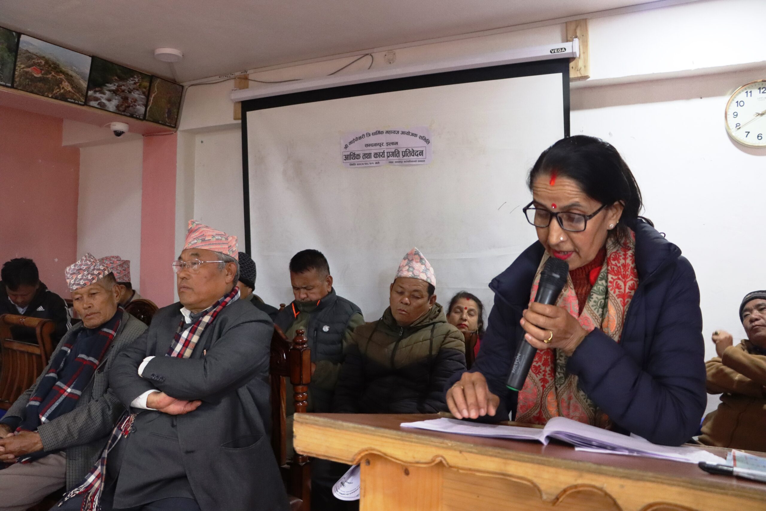 माईपोखरी त्रिधार्मिक पर्यटन उत्सवको आयव्यय सार्वजनीक (तस्बिरहरु) 