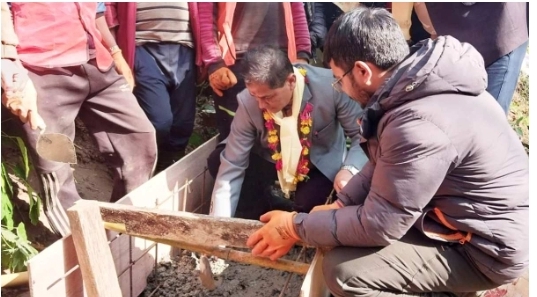 साखेजुङमा करोड लगानीमा सिँचाइ कुलो बन्दै