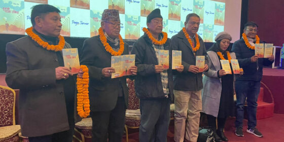 कवि विमल वैद्यको कविताकृति ‘युुगको तटमा उभिएर’ सार्वजनिक