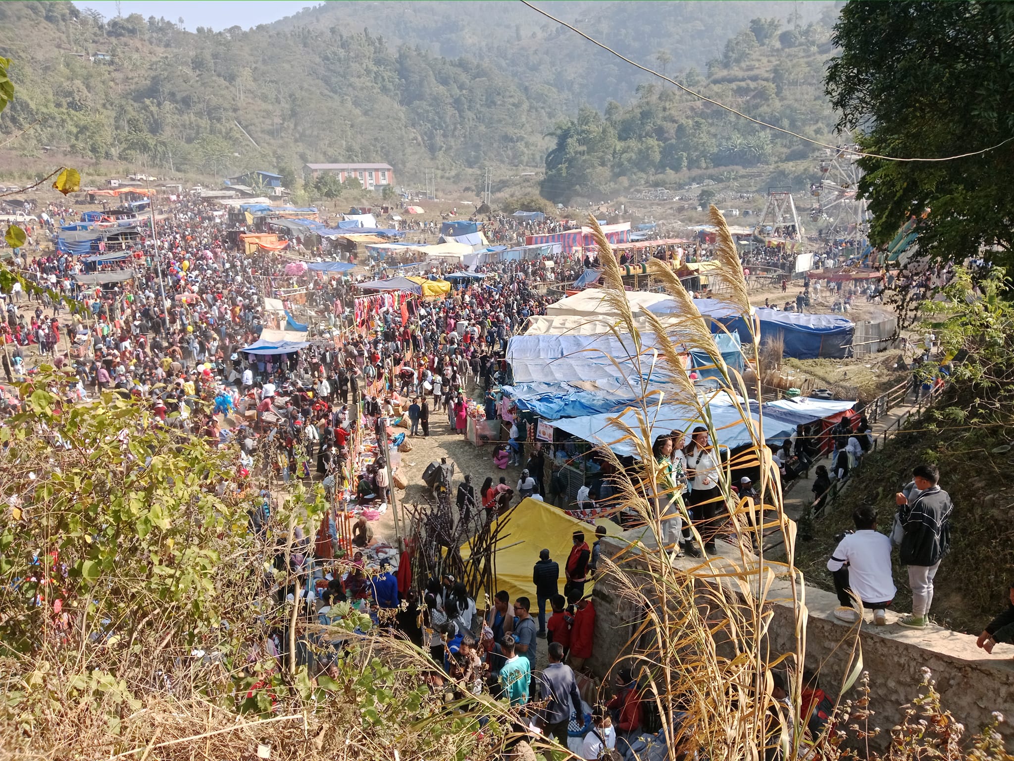 माघे संक्रान्तिमा इलाम माइबेनीमा धार्मिक मेला,मेलामा पन्ध्र सय बढी भारतीय पर्यटक