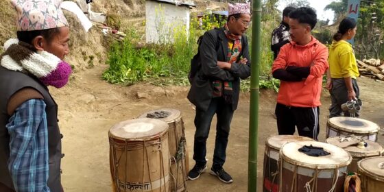 रैथाने बाजा संरक्षणमा फाकफोकथुमका युवाहरू जुटे(तस्बिरहरु)