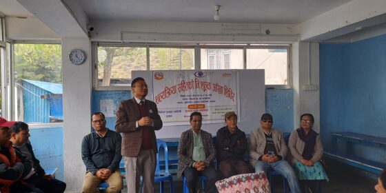 जुविलेन्ट इलाइट एकाडेमीमा आजबाट ३ दिने आँखा शिविर सुरु