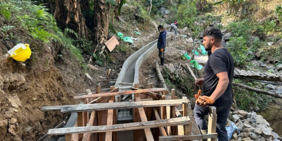 इलामको माइजोगमाईमा तीन करोड ८३ लाख लागतमा ६ वटा सिँचाइ आयोजनाको काम धमाधम