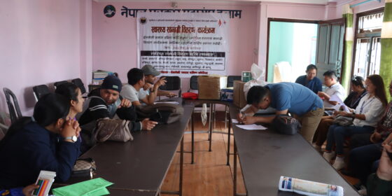 इलामेली समाज दक्षिण कोरियाद्वारा ३० लाख बराबरको स्वास्थ्य सामाग्री वितरण
