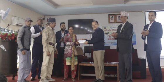 सूर्योदयमा लम्पी स्किन रोगबाट पशु क्षति भएका किसानलाई १ करोड बराबर राहत