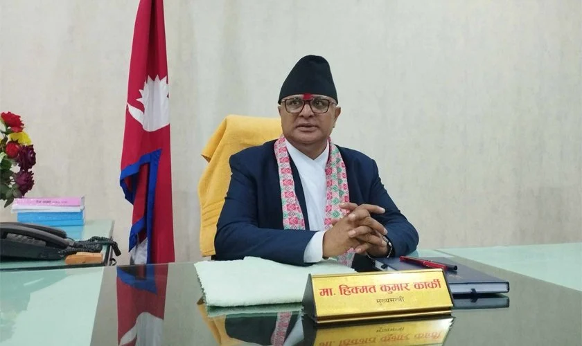 मुख्यमन्त्री कार्कीले आज विश्वासको मत लिने
