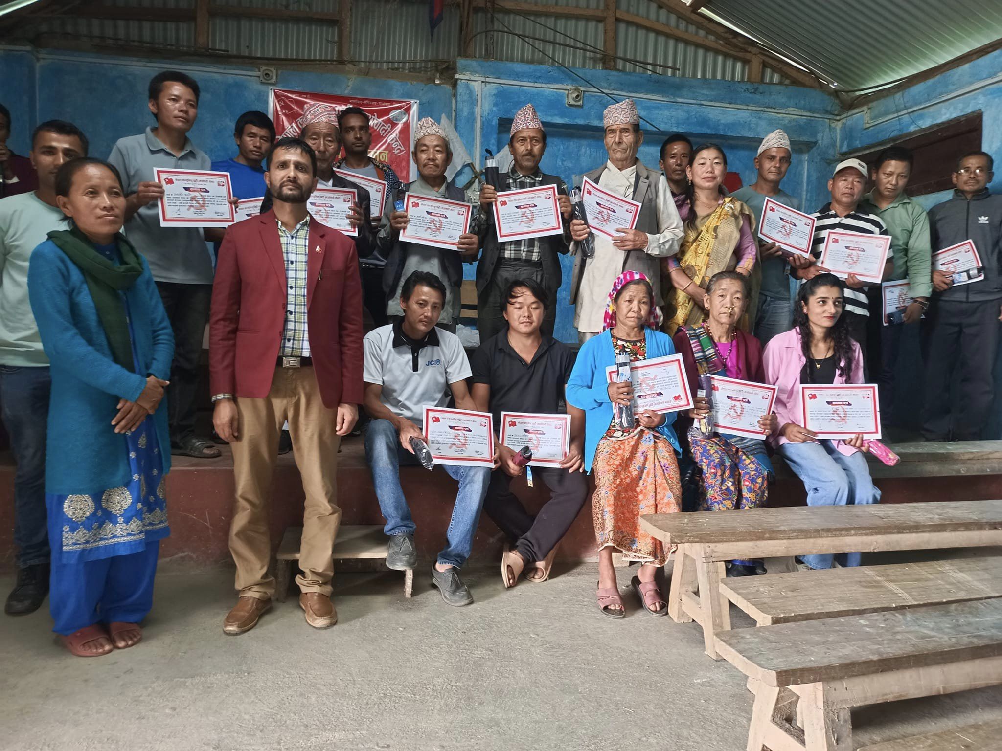माओवादी केन्द्र इलाम-१२ अध्यक्षमा लिङ्दम