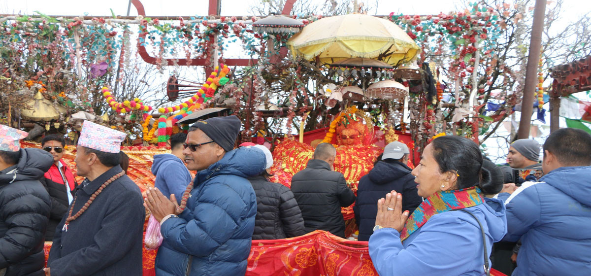 दुई लाख ३१ हजार भक्तजनले गरे पाथीभराको दर्शन