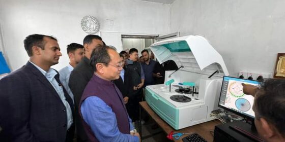 फिक्कल अस्पतालमा अत्याधुनिक मेसिन जडान,१५ मिनेटमै ल्याब रिर्पोट