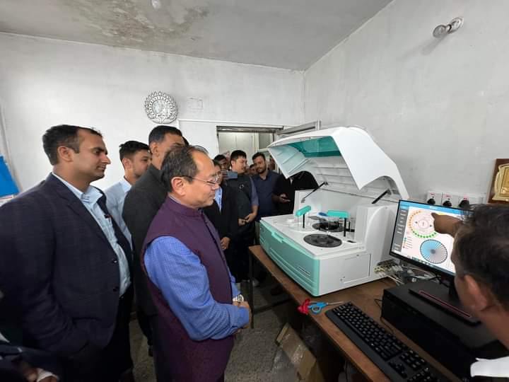 फिक्कल अस्पतालमा अत्याधुनिक मेसिन जडान,१५ मिनेटमै ल्याब रिर्पोट