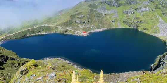 ट्रेकिङका लागि उपयुक्त गन्तव्य तिम्बुङ पोखरी (तस्बिरहरू)
