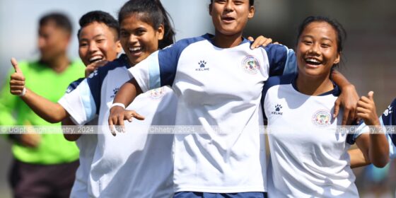 एन्फा वुमन्स लिग : कर्णाली माथि फराकिलो जित निकाल्दै कोशी शिर्ष स्थानमा यथावत