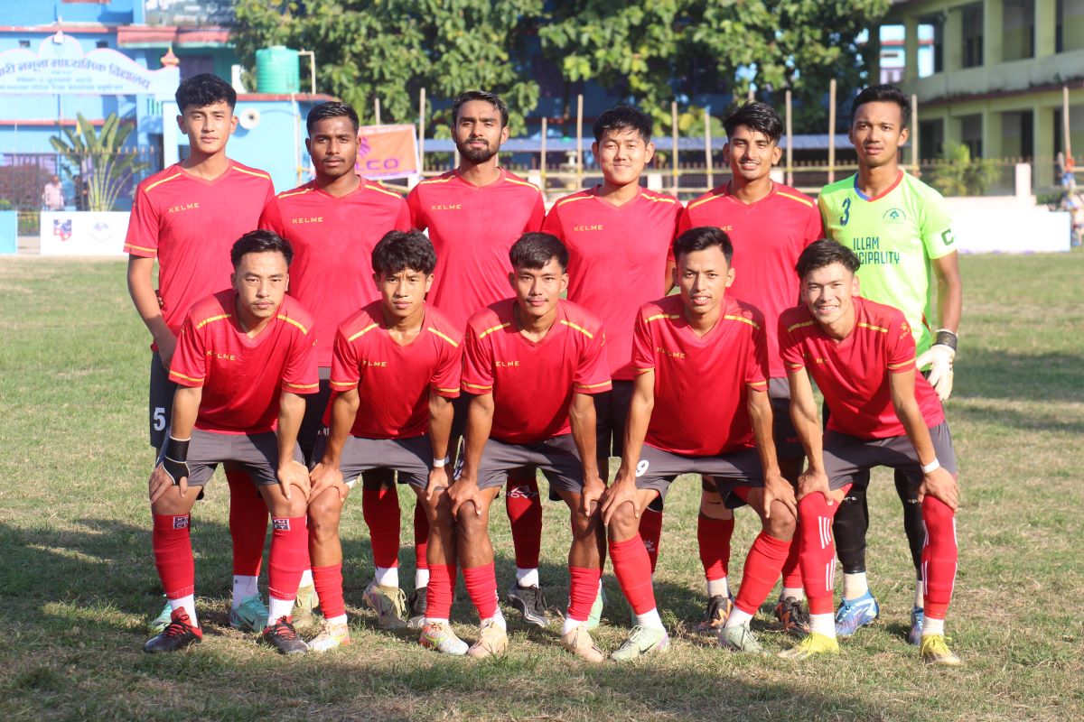 रेडहर्स एफसी इलाम  रोलिङ च्यालेन्ज कपको सेमिफाइनलमा प्रवेश