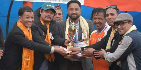 मुलखर्क भेट्रान्सकाे उपाधि नेपालटारलाई हराउँदै हिमालय सांग्रीलाले जित्याे