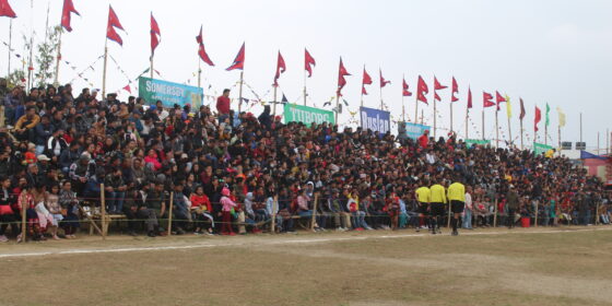 पूर्वले उचालेको नेपाली फुटबलको शिर