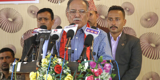 नेपालमा वंशवादमा आधारित निरङ्कुश राजतन्त्र सम्भव छैन : प्रचण्ड