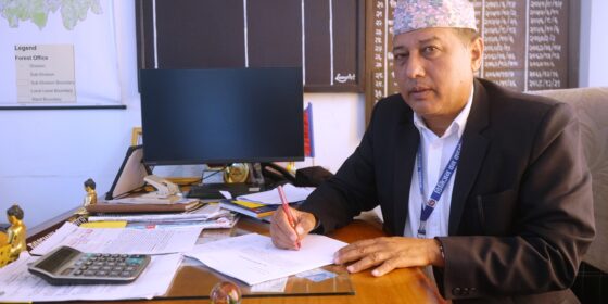 दान बहादुर श्रेष्ठको नेतृत्वमा डिभिजन वन कार्यालयमा यी भए प्रगति