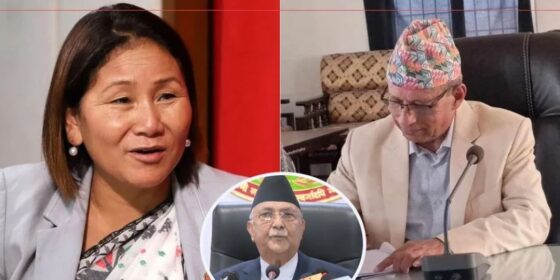उपसभामुखको राजीनामा माग्ने एमाले : मानव तस्करी मा मुछिएका लिलाबल्लभबारे मौन