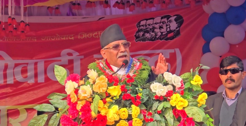 माओवादी केन्द्र पहिलो पार्टी बने भ्रष्टाचार जरैबाट उखेलिने छः प्रचण्ड