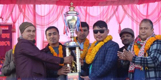 देउमाई तरूण कप : वडा नं २ काे विजयी सुरूवात
