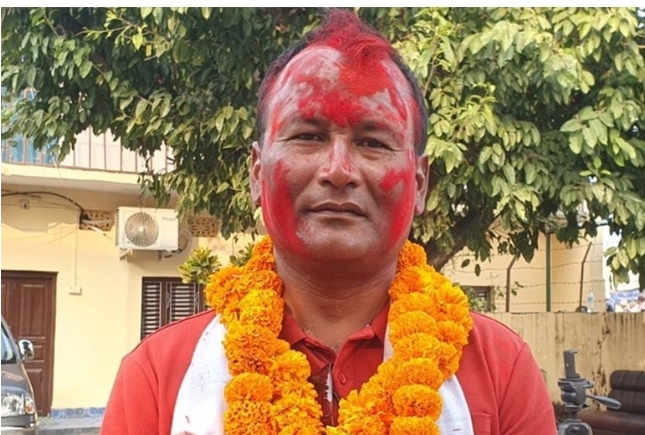 माेरङकाे ग्रामथानमा माओवादीका माझी निर्वाचित