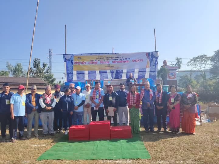 माई राष्ट्रपति रनिङ सिल्ड प्रतियोगितामा कन्काई मावि प्रथम