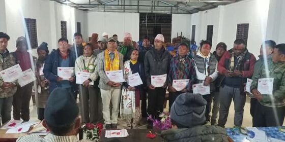 नेकपा माओवादी केन्द्र फाकफाेकथुम अध्यक्षमा राई