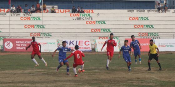 युके एफसीलाई पराजित गर्दै मच्छिन्द्र उपाधिनजिक