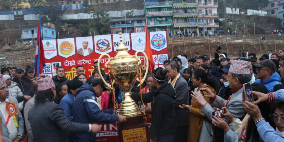 आर्मीलाई हराउँदै एपिएफले जित्यो उपाधि