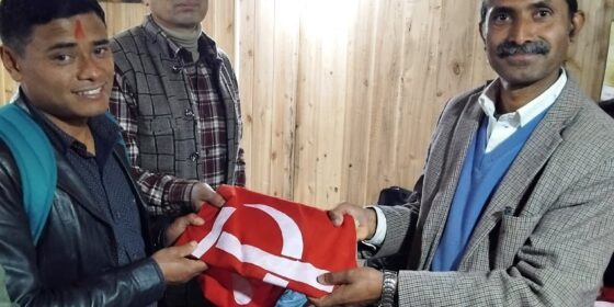 नेकपा माओवादी केन्द्रको सन्दकपुर अध्यक्षमा जीवन गुरुङ्ग