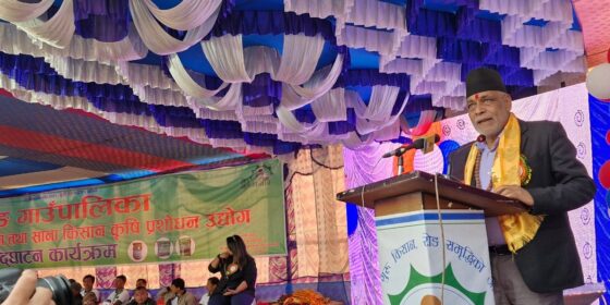 ‘कृषि क्षेत्र सुधार्न कृषि र किसानको सम्मान आवश्यक’ : कृषिमन्त्री अधिकारी