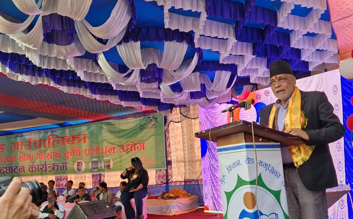 ‘कृषि क्षेत्र सुधार्न कृषि र किसानको सम्मान आवश्यक’ : कृषिमन्त्री अधिकारी