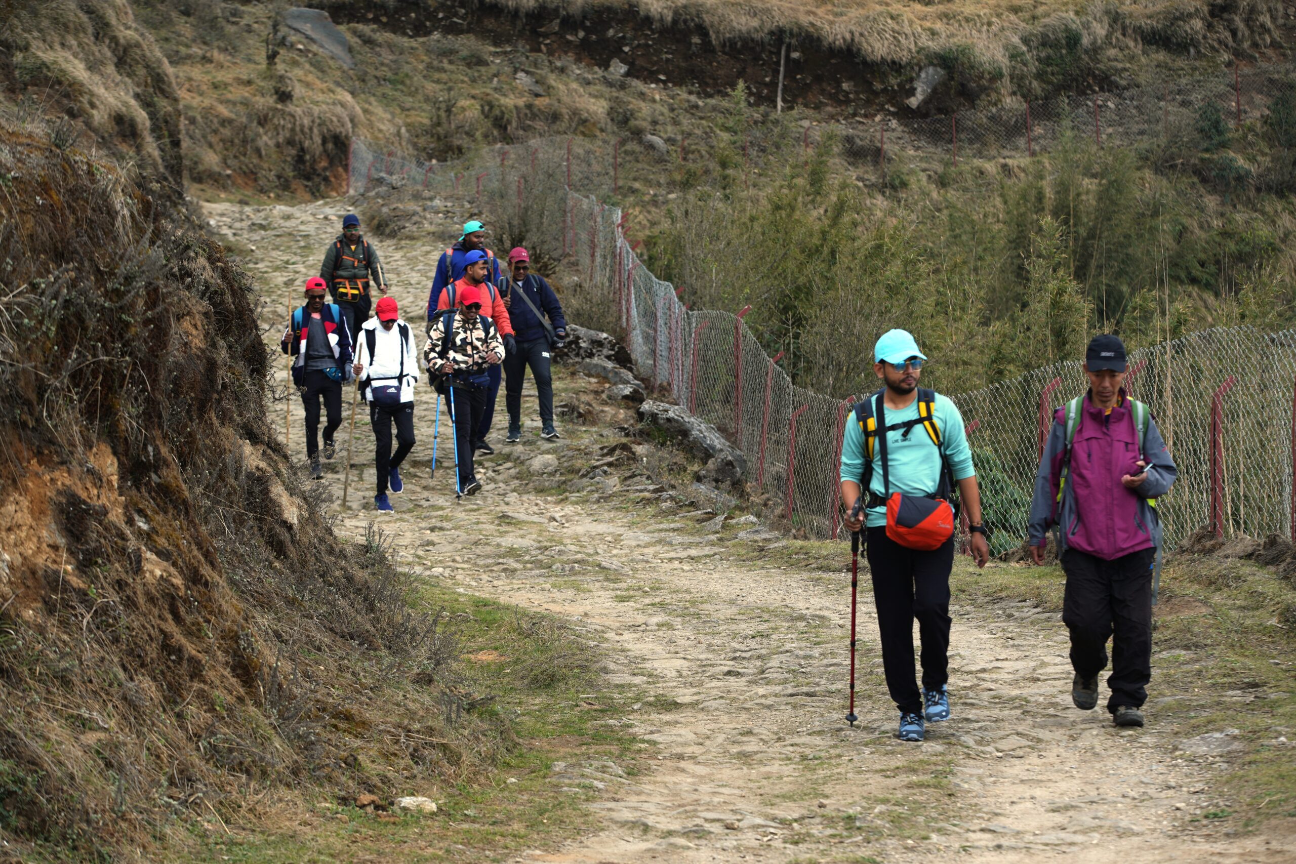 सन्दकपुरमा पर्यटक तान्दै ‘रेडपाण्डा पदमार्ग ’(तस्बिरहरु)