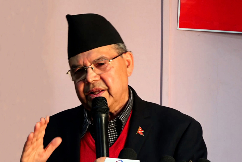 महाकालीमा सीमा अतिक्रमण बारे सरकार कानमा तेल हालेर बस्नु हुँदैन् : झलनाथ खनाल