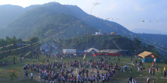 माङसेबुङमा साकेला सिली प्रदर्शन (तस्बिरहरू)
