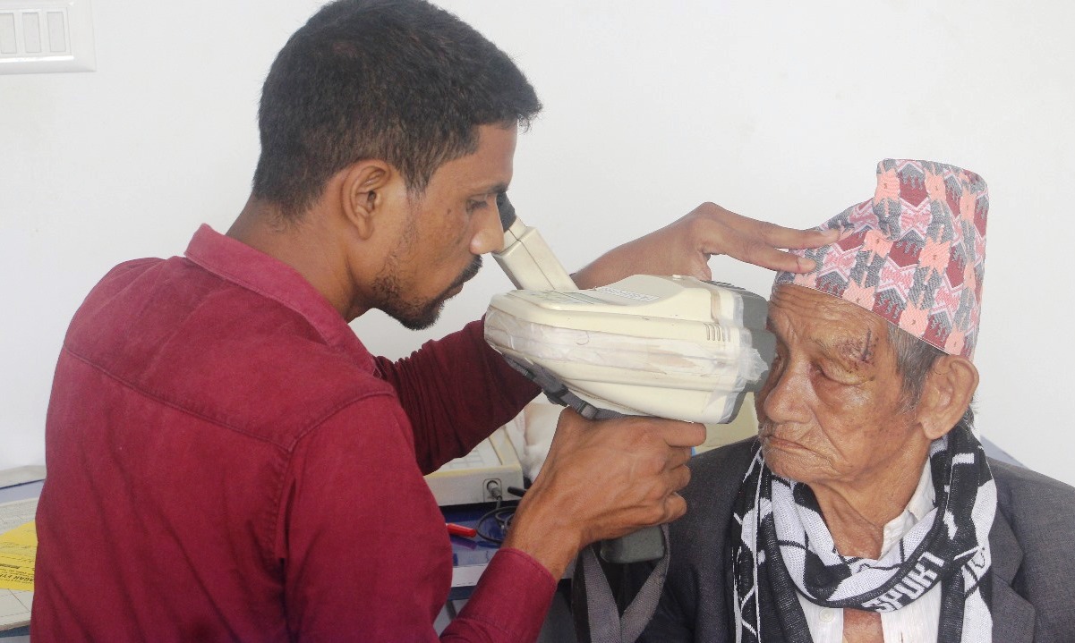 चुलाचुलीमा तीन दिने निःशुल्क आँखा शिविर