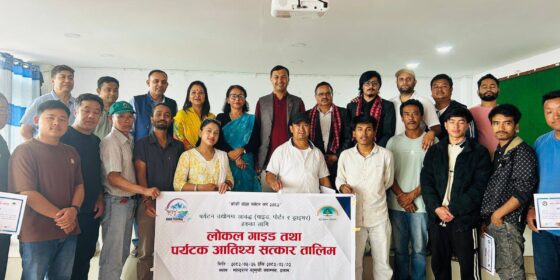 लोकल गाइड तथा पर्यटक आतित्य सत्कार तालिम (तस्बिरहरु)