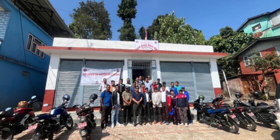 जिल्ला खेलकुद बिकास समितिको नयाँ भवन निर्माण