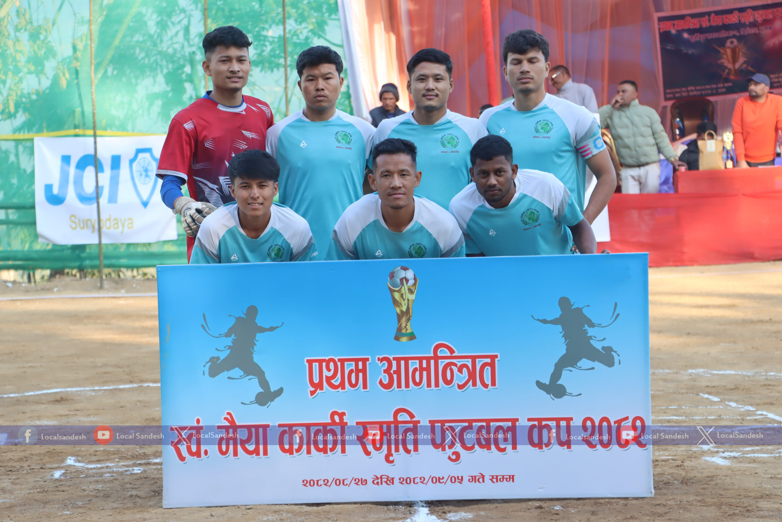 स्वः मैया कार्की स्मृती फुटबल : आयोजकलाई हराउँदै तुर्केनी फाइनल प्रवेश