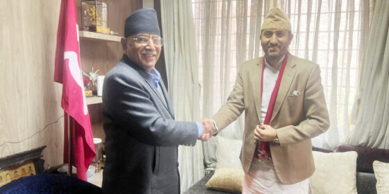 फागुन २१ मा जसरी पनि निर्वाचन हुनुपर्छ : प्रचण्ड