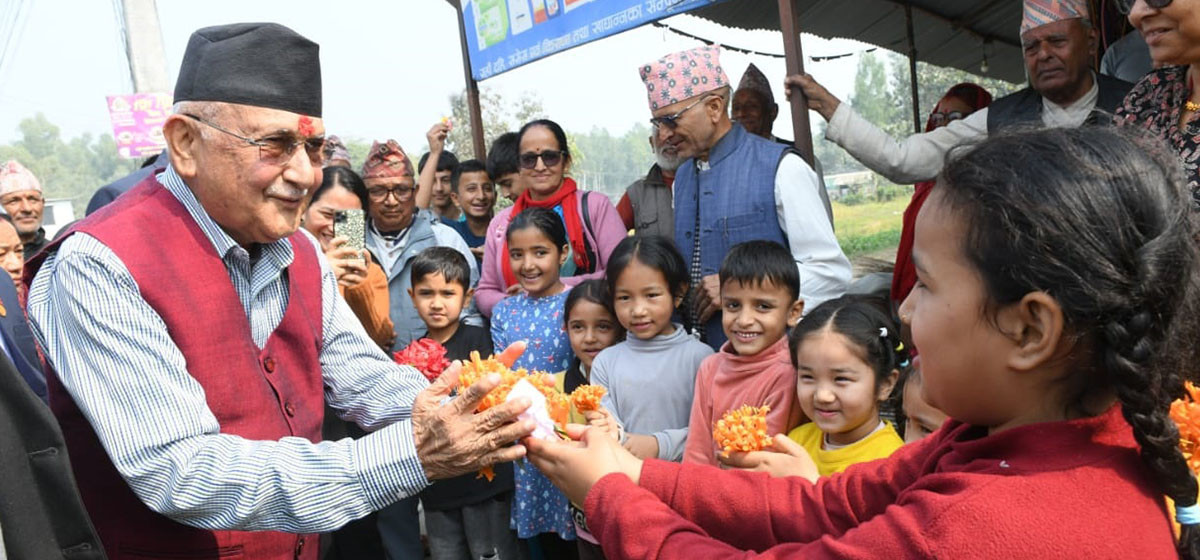 मतदाताको प्रश्नमा ओलीको जवाफ- देउवाको घरमा पैसा जलेको भिडियो ‘एआई’ हो