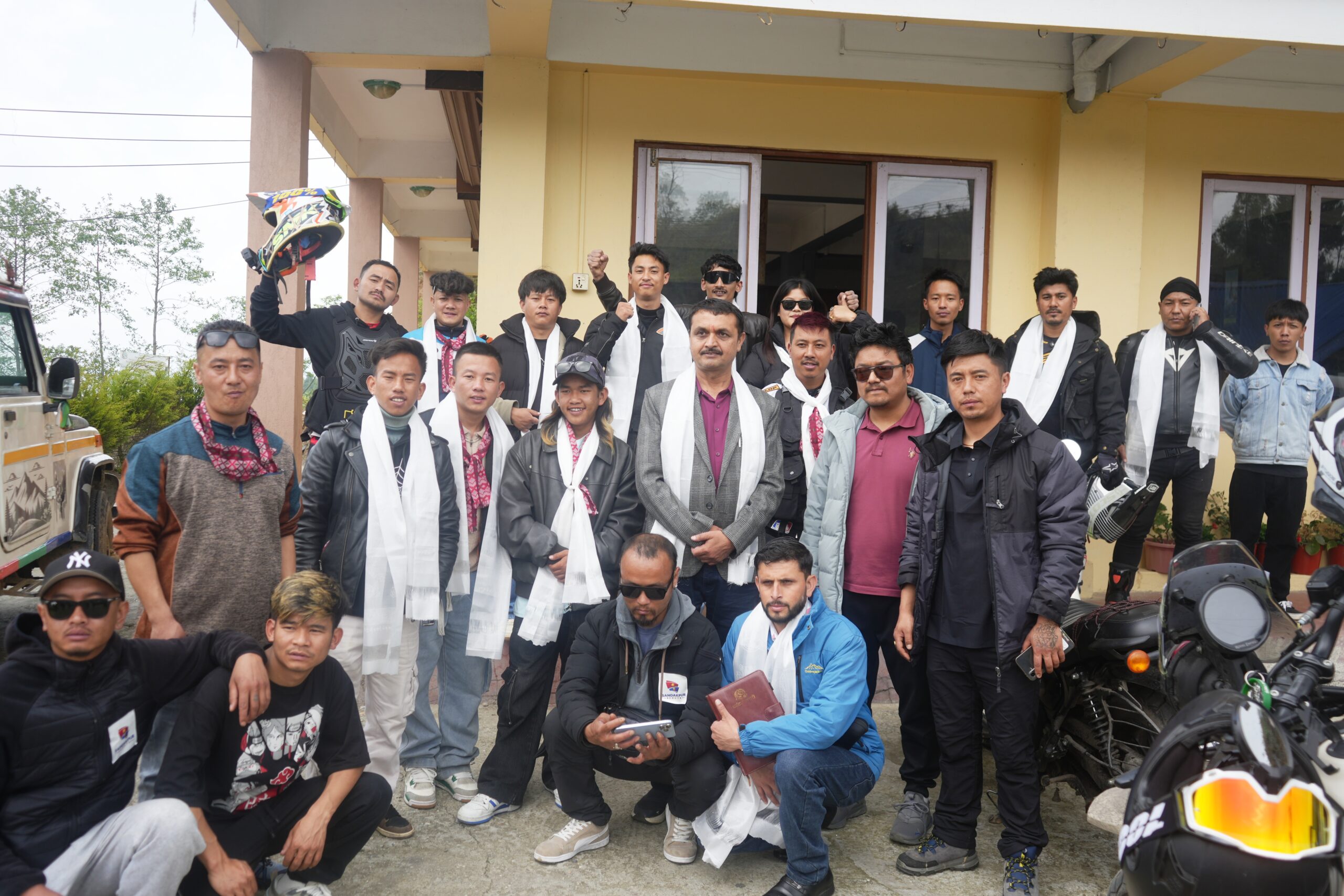 इलामको पर्यटन प्रवद्र्धनका लागि बाइक र्याली (तस्बिरहरु) 
