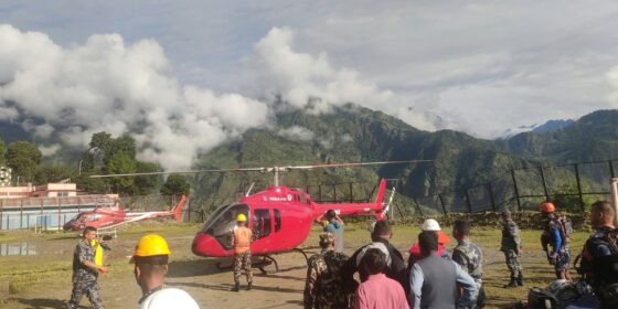 रसुवा बाढी मृत्यु हुनेको संख्या ७३४ पुग्यो, ८ हजार १८६ जनाको उद्धार