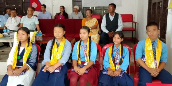 माईमा अन्तरमावि वक्तृत्वकला प्रतियोगिता सम्पन्न
