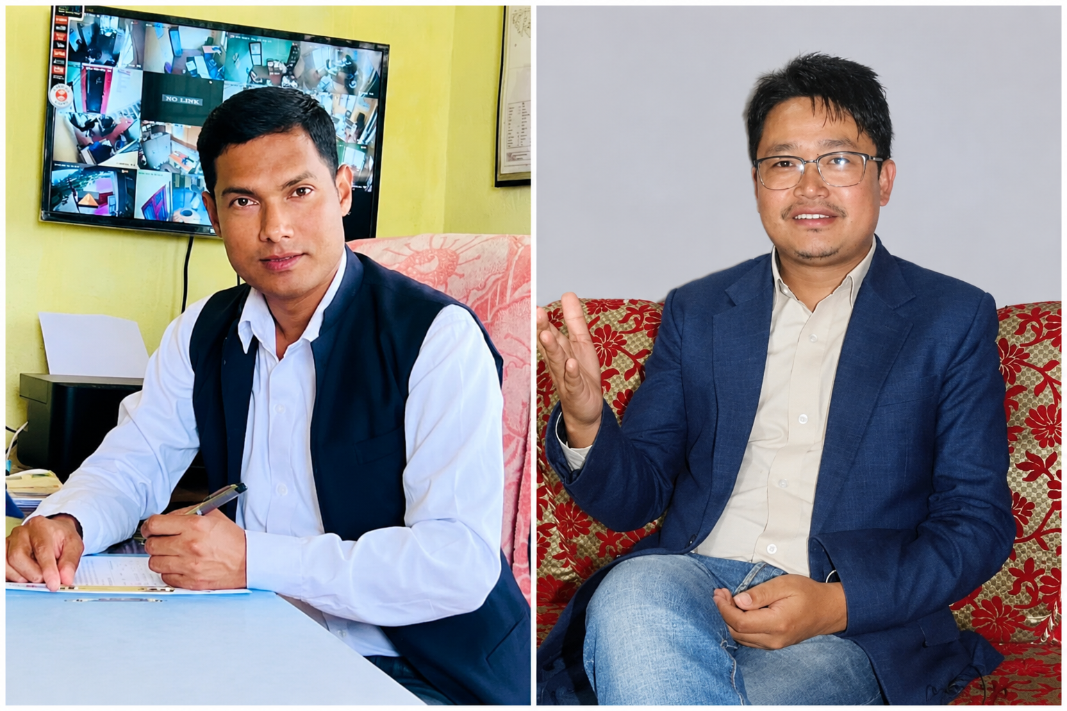 रोङ र फाकफोकथुमका प्रमुख प्रशासकीय अधिकृत फेरिए