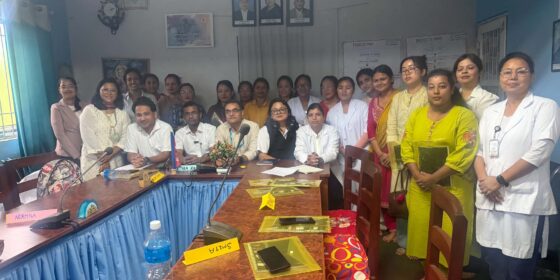 मातृ तथा नवजात शिशु स्वास्थ्य सेवा सुधारका लागि इलाम अस्पतालमा एक दिने कार्यशाला